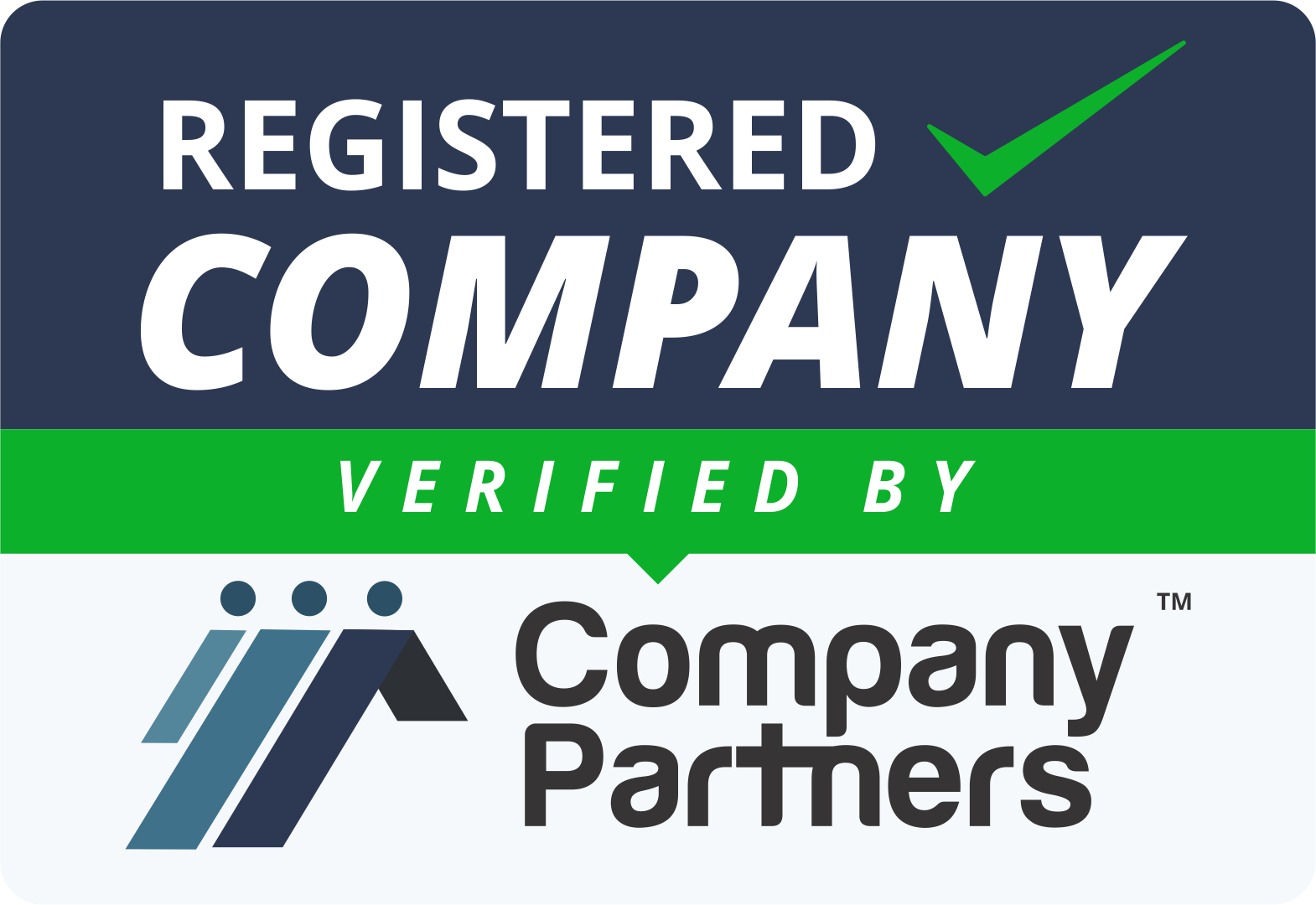 Registered Company Verified by Company Partners