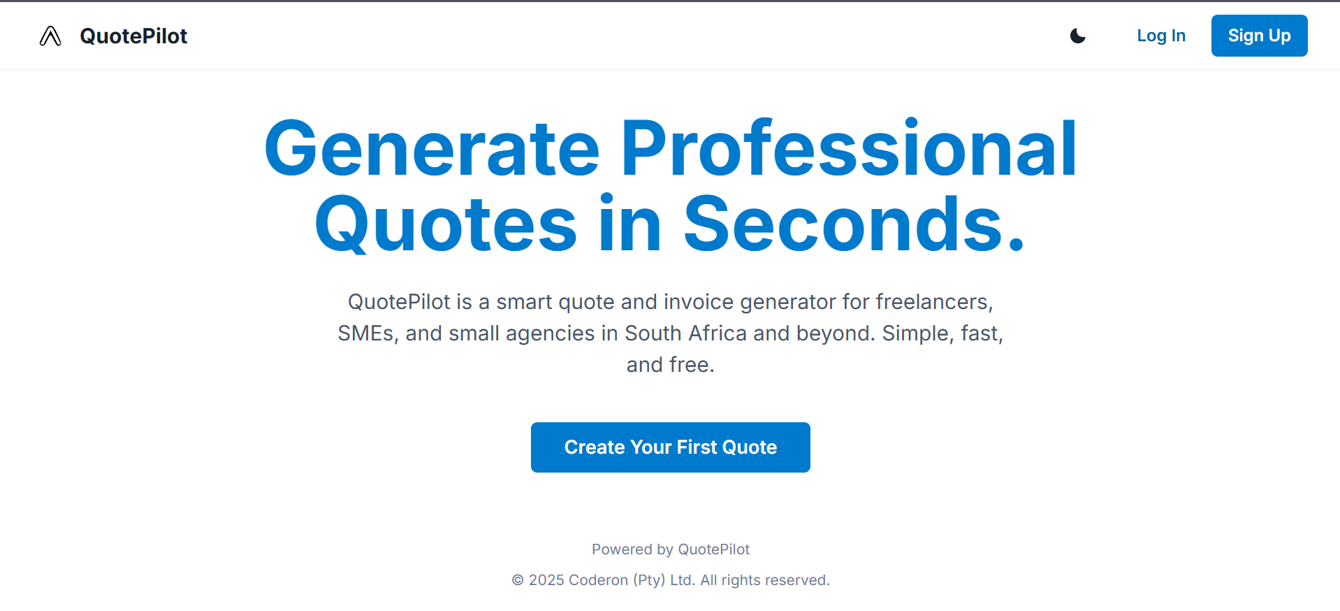 QuotePilot SaaS