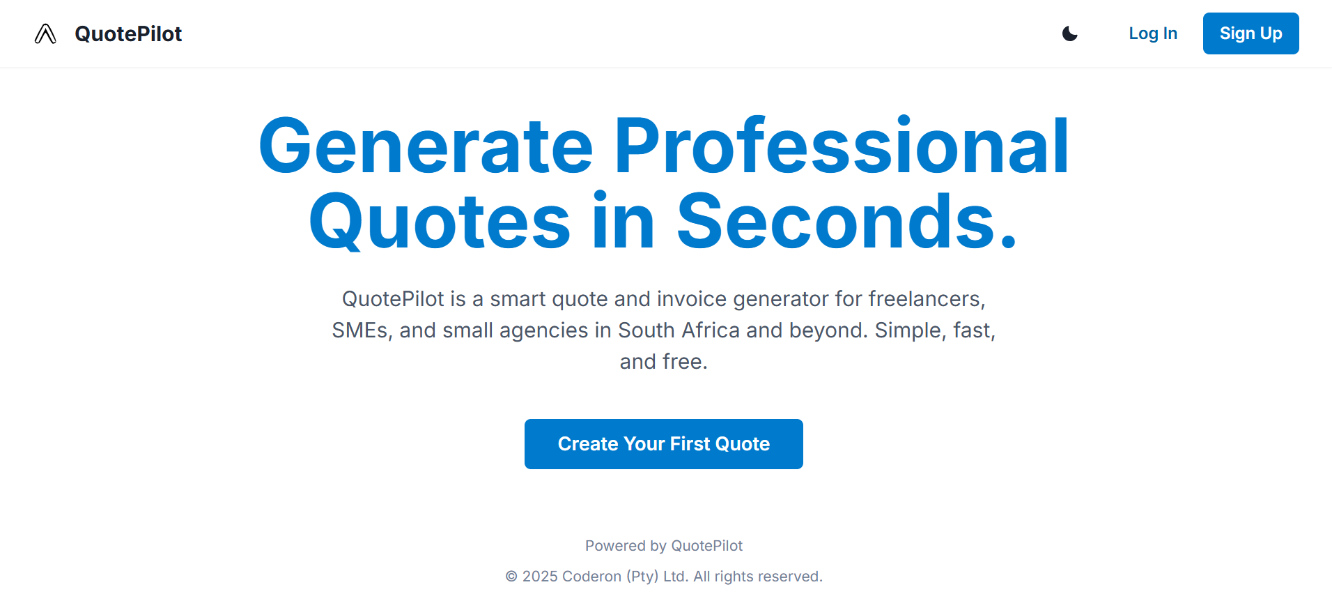 Showcase of the Coderon (Internal Product) project